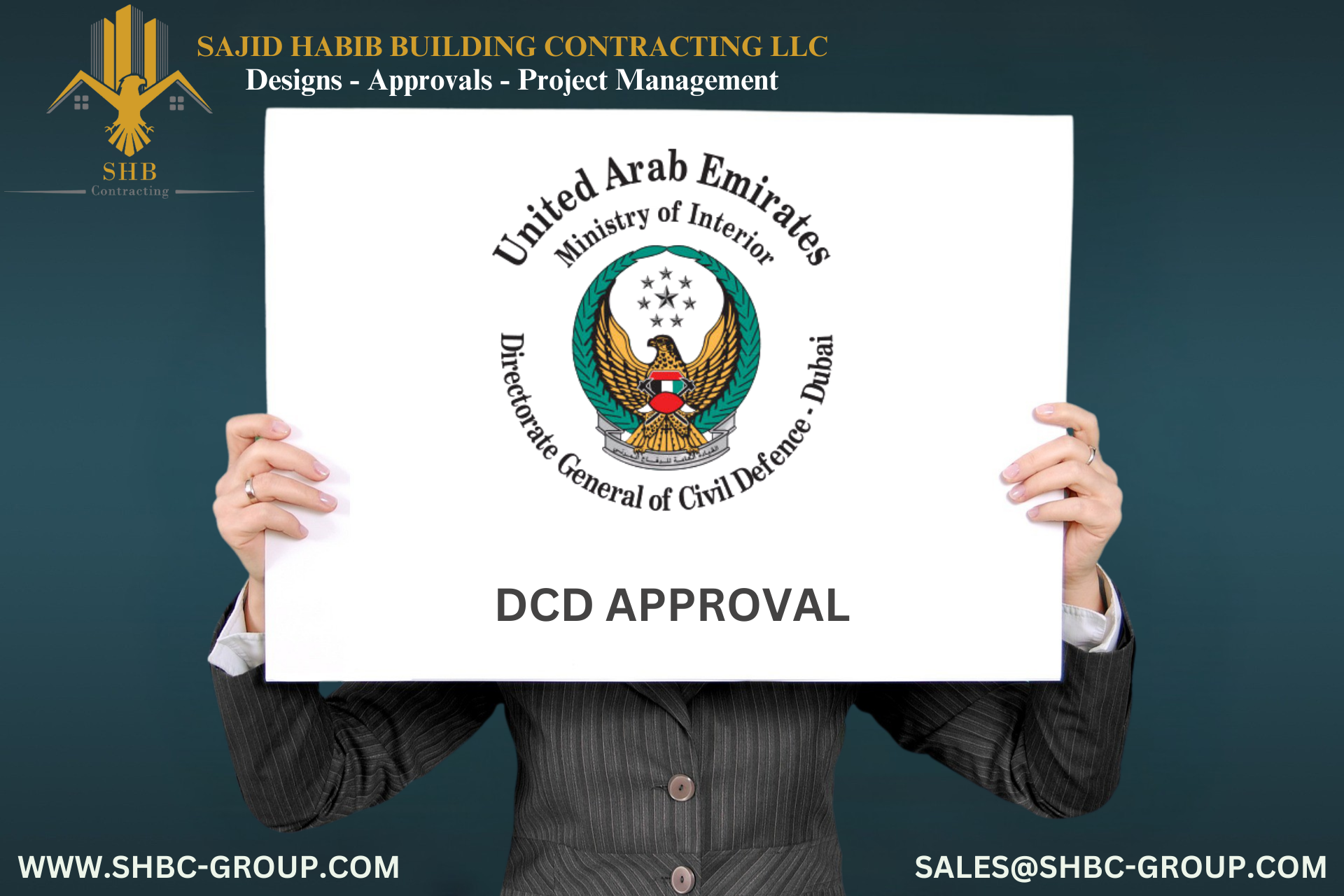 DCD-Directorate General Of Civil Defence Dubai-Government Authority Approvals-Sajid Habib Building Contracting