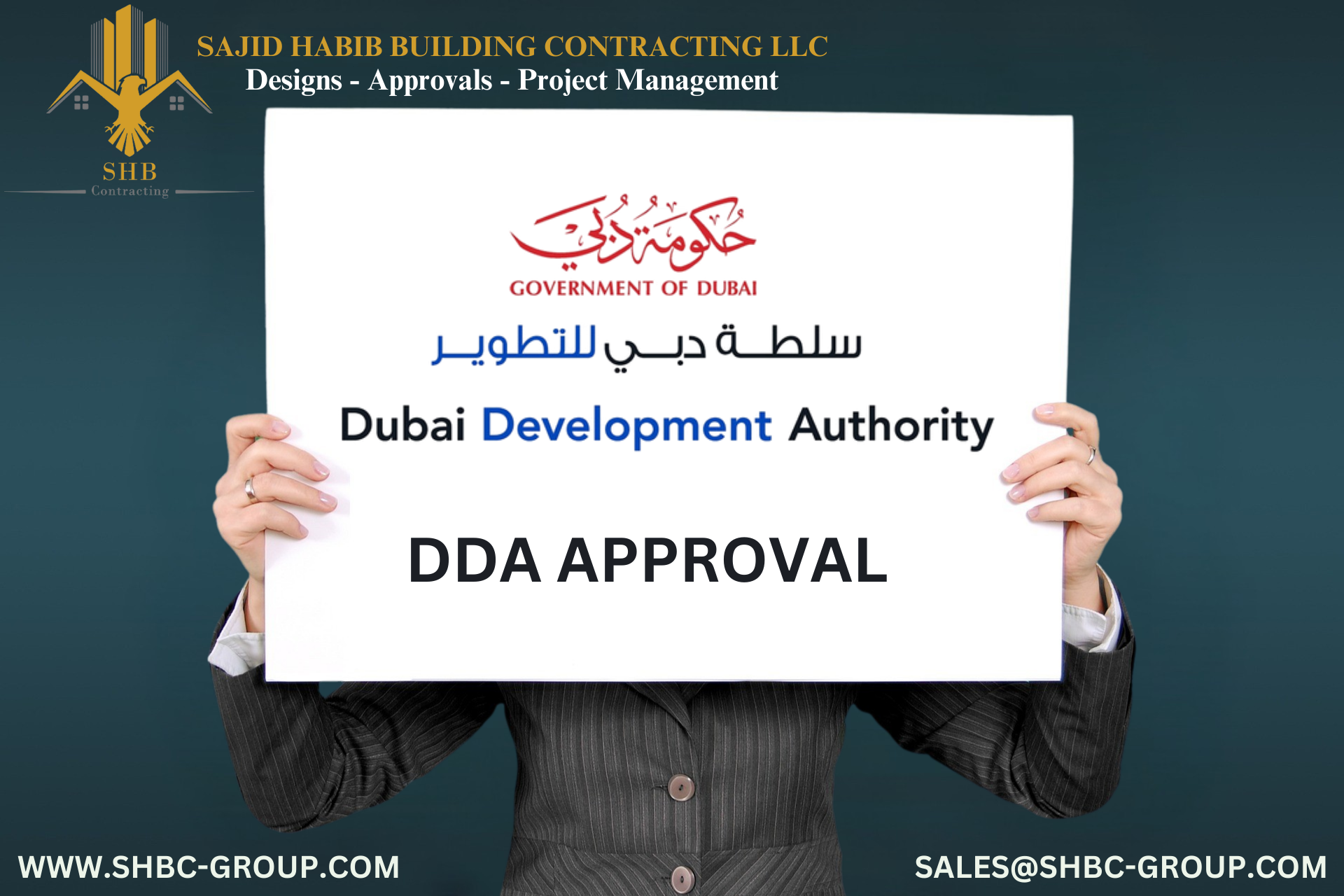 DDA-Dubai Development Authority-Government Authority Approvals-Sajid Habib Building Contracting In Dubai