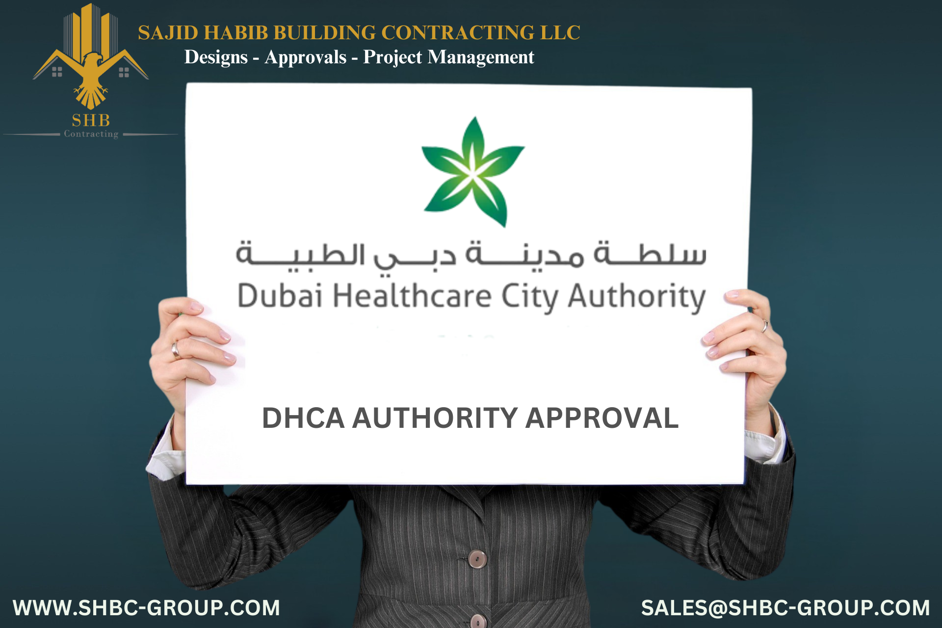 DHCC - Dubai Healthcare City Government Authority Approvals-Sajid Habib Building Contracting