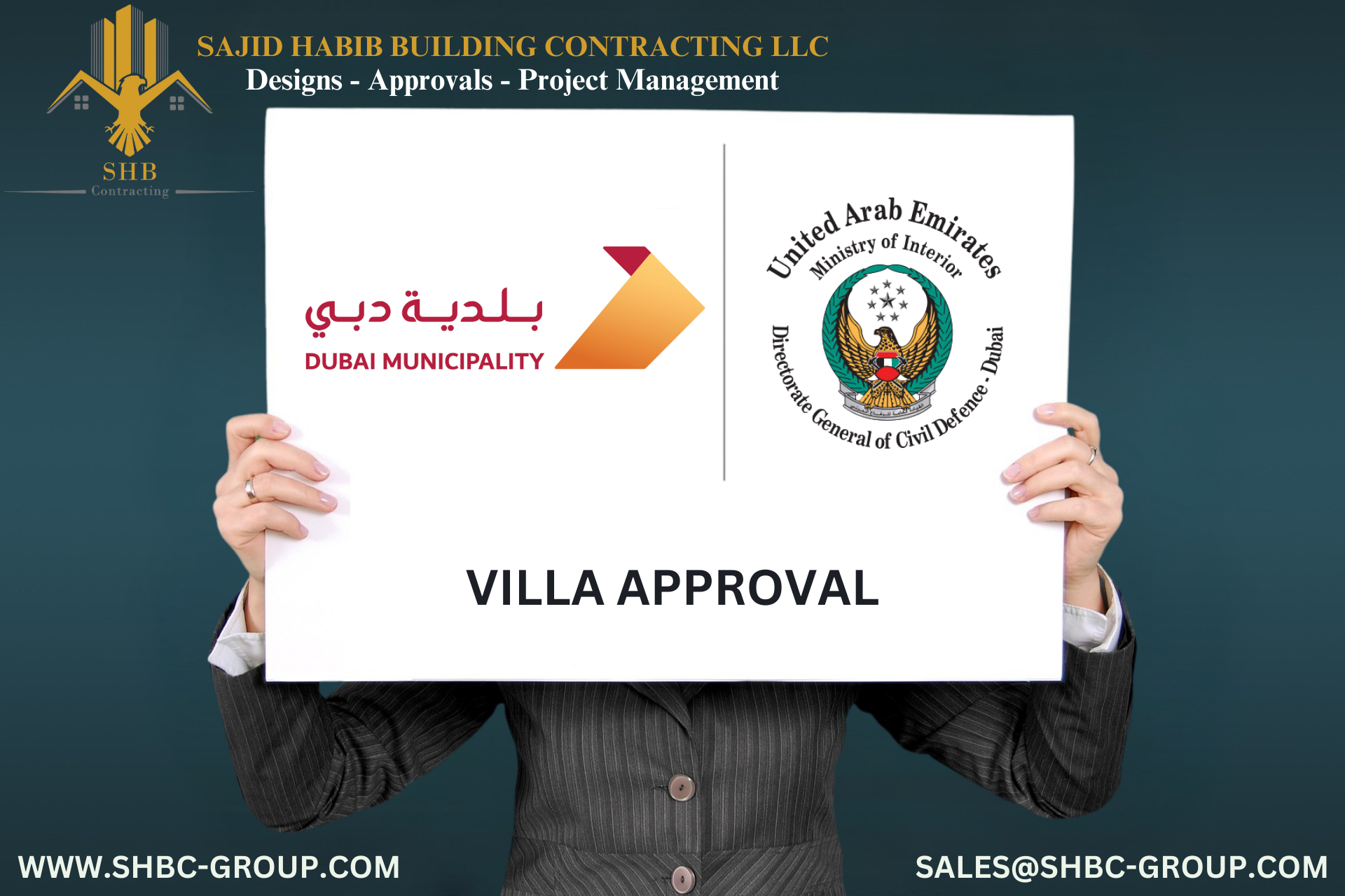 Villa Construction-DM-DCD-Dubai Municipality- Directorate General of Civil Defence -Government Authority Approvals-Sajid Habib Building Contracting.png