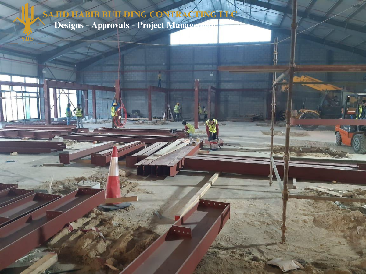 DUBAI-WAREHOUSE-STEEL-CONSTRUCTION-WORK-BY-SHB-CONTRACTING
